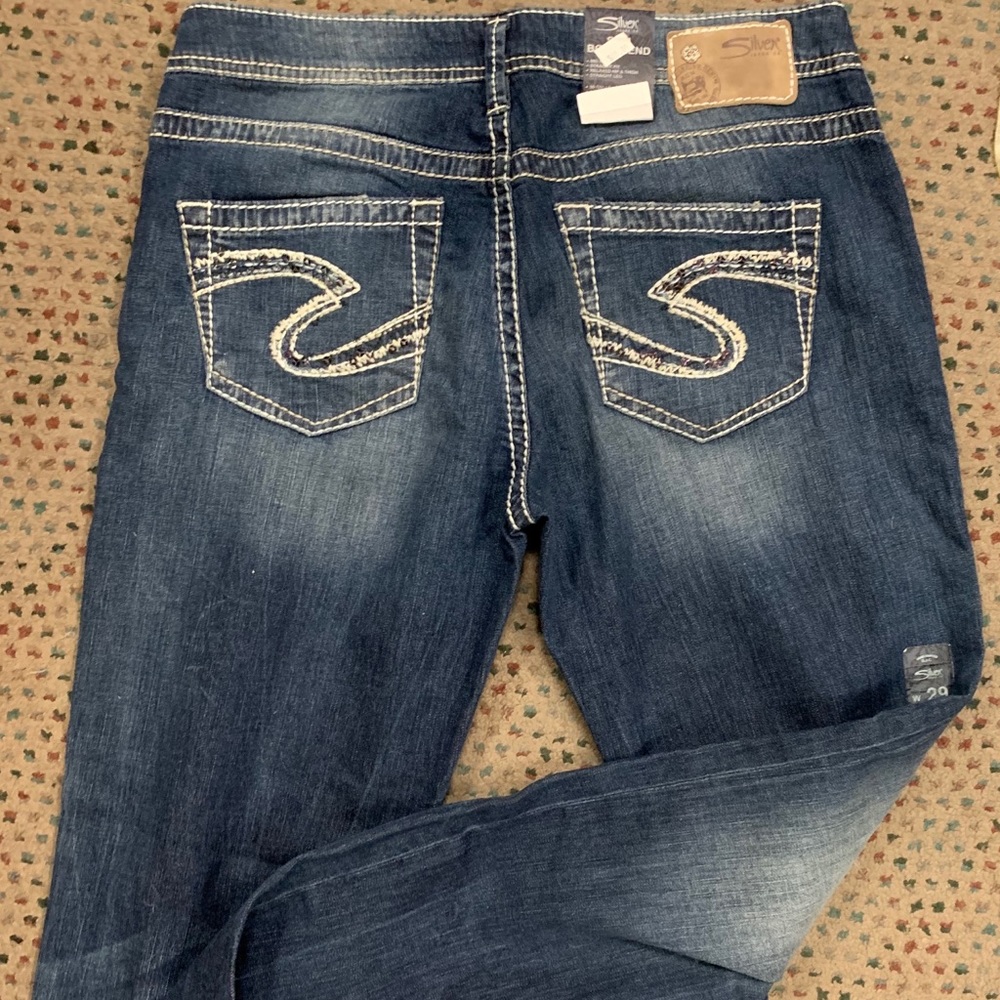 Silver Jeans Sam Boyfriend jeans